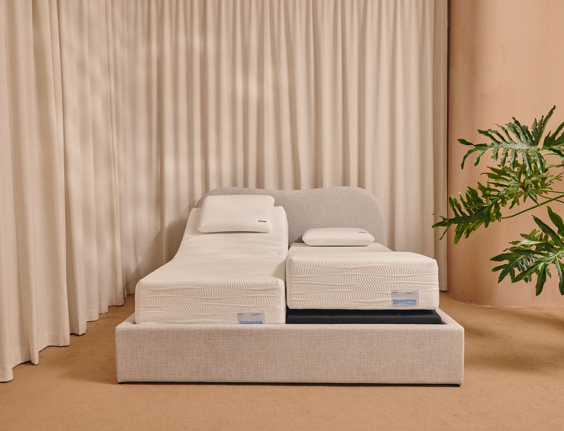 Woosa Adjustable Base II - Adjustable Bed Frame & Base (Single)