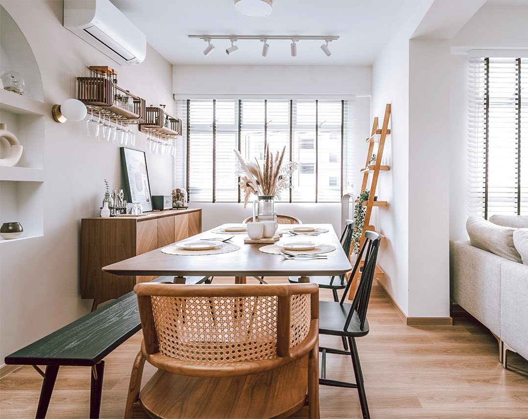 Scandinavian Simplicity Dining Room