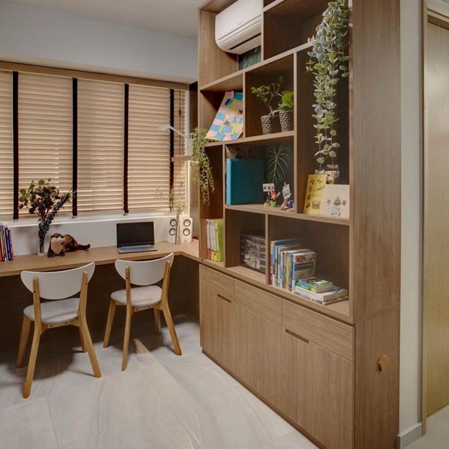 Customer home photo 24: Creating a Scandinavian themed productive workspace