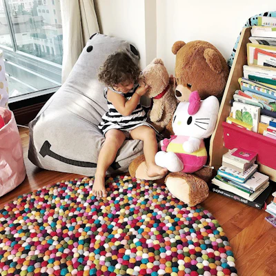 Customer home photo 2: It's a kiddy palace! Eclectic design of all her favourite things