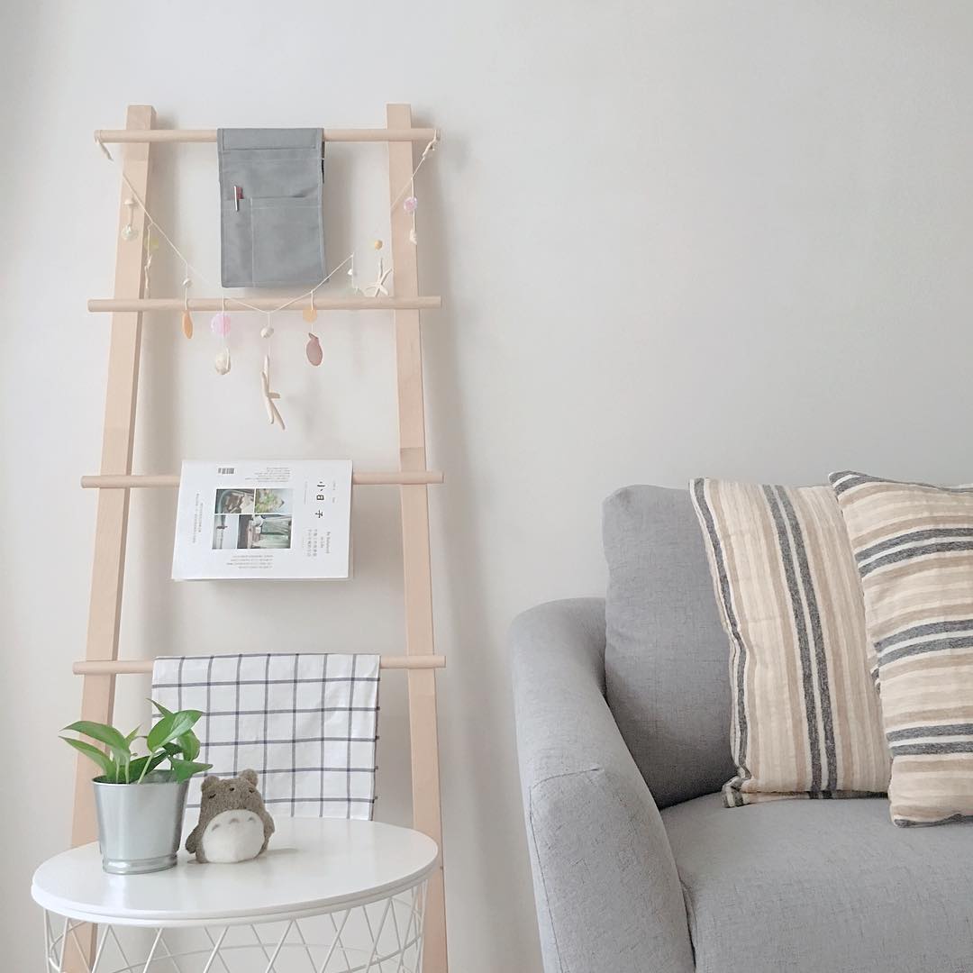 Customer home photo 9: Corner to house our essentials in our Minimalist home