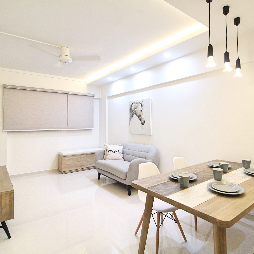 Customer home photo 26: Cove lighting blended the space together