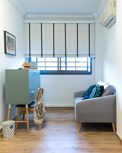Customer home photo 2: Open storages create an orderly mess in our minimalistic home