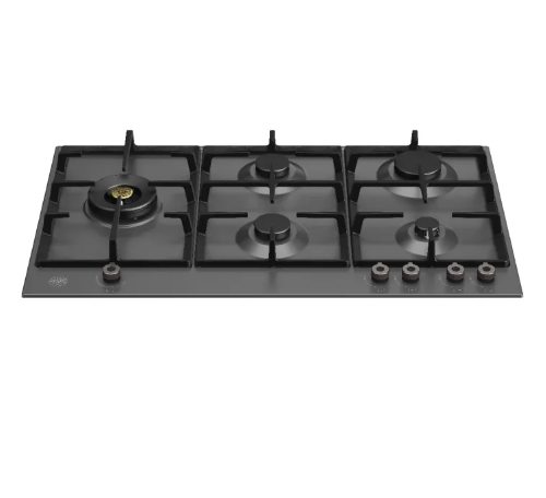 90cm 5-burner Gas Hob with Lateral Dual Wok, P905LPRO