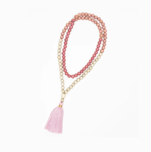 Pink Ombré Prayer Beads, Size 99