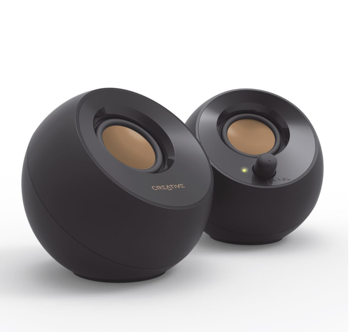 Pebble Desktop Speakers