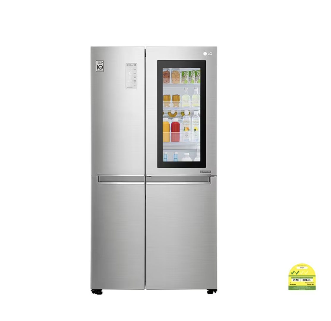 626L Multi Door Side by Side Fridge with Instaview, GS-Q6278NS