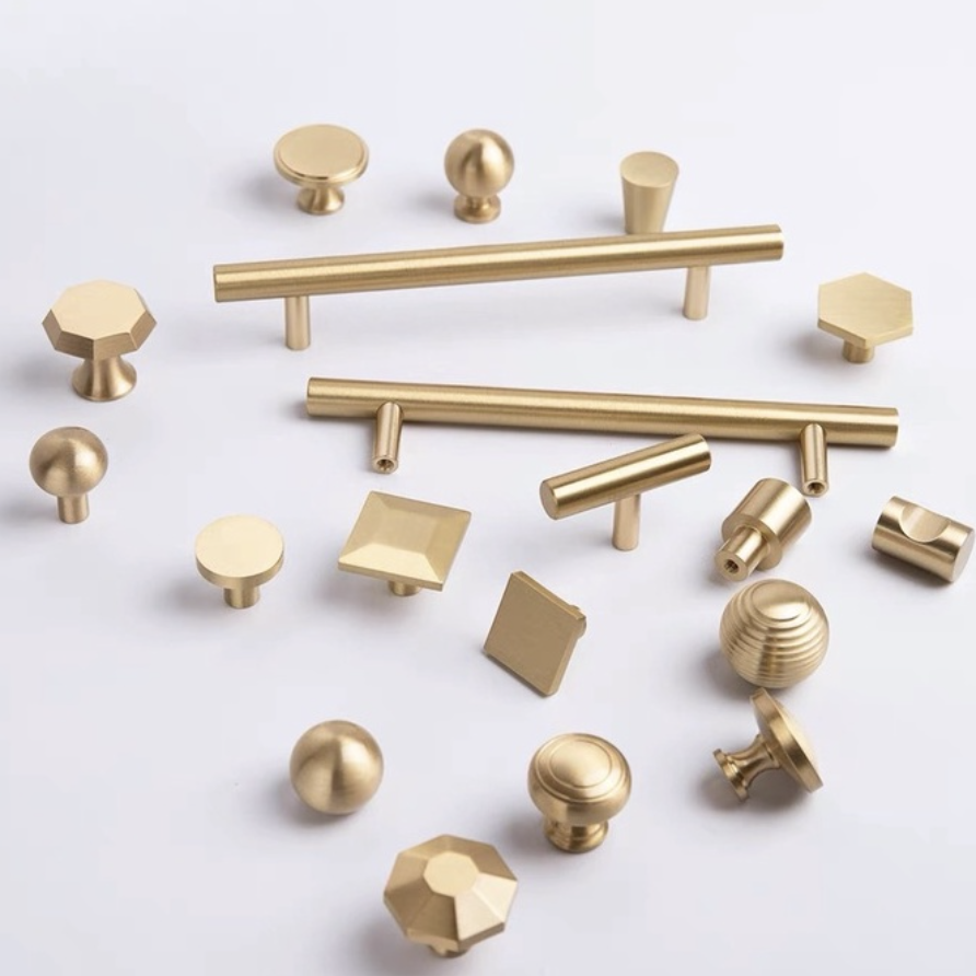 Cabinet Handle - Brass