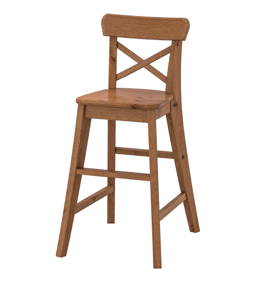 INGOLF Junior Chair - Antique Stain