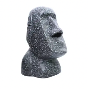 Easter Island Moai Stone Tissue Holder
