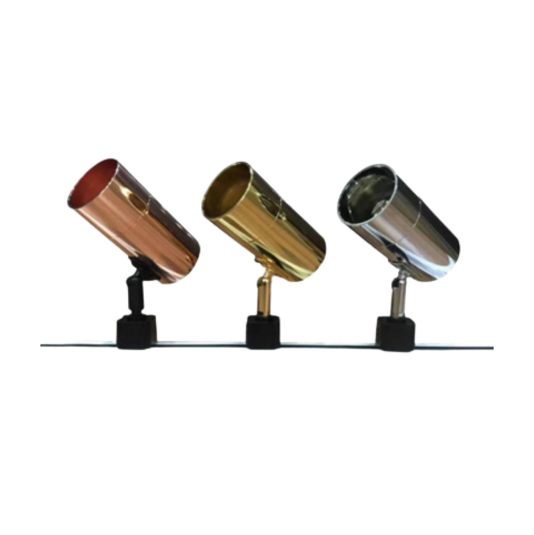 Electroplated GU10 Track Light Casing