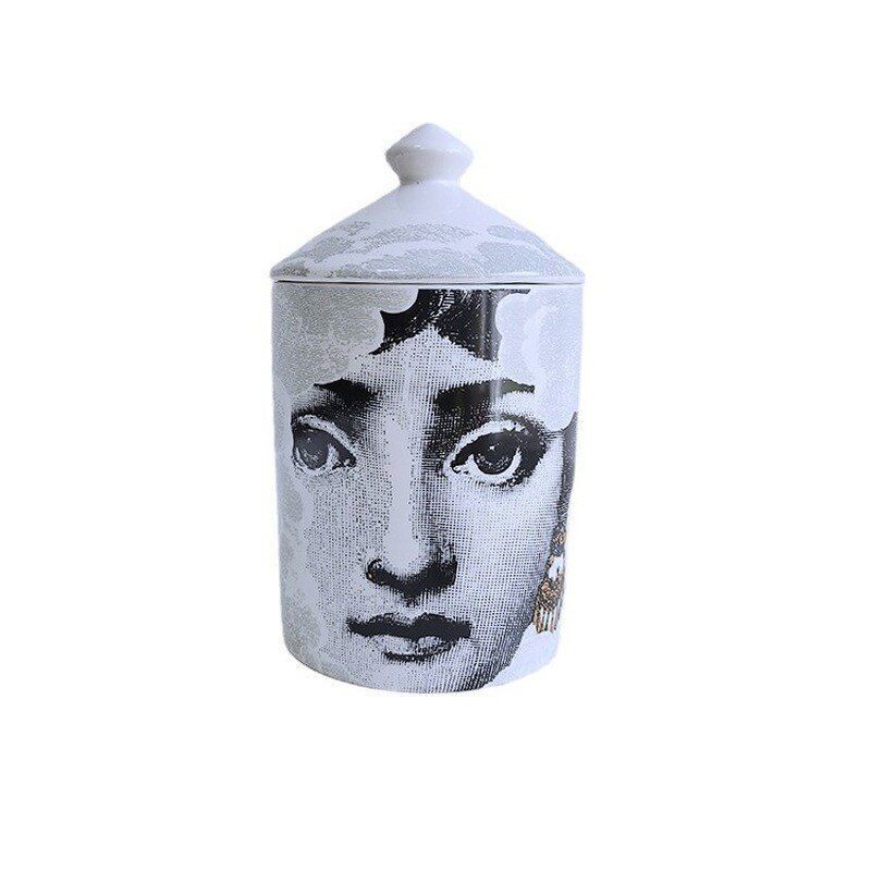 Retro Ceramic Candle Holder 