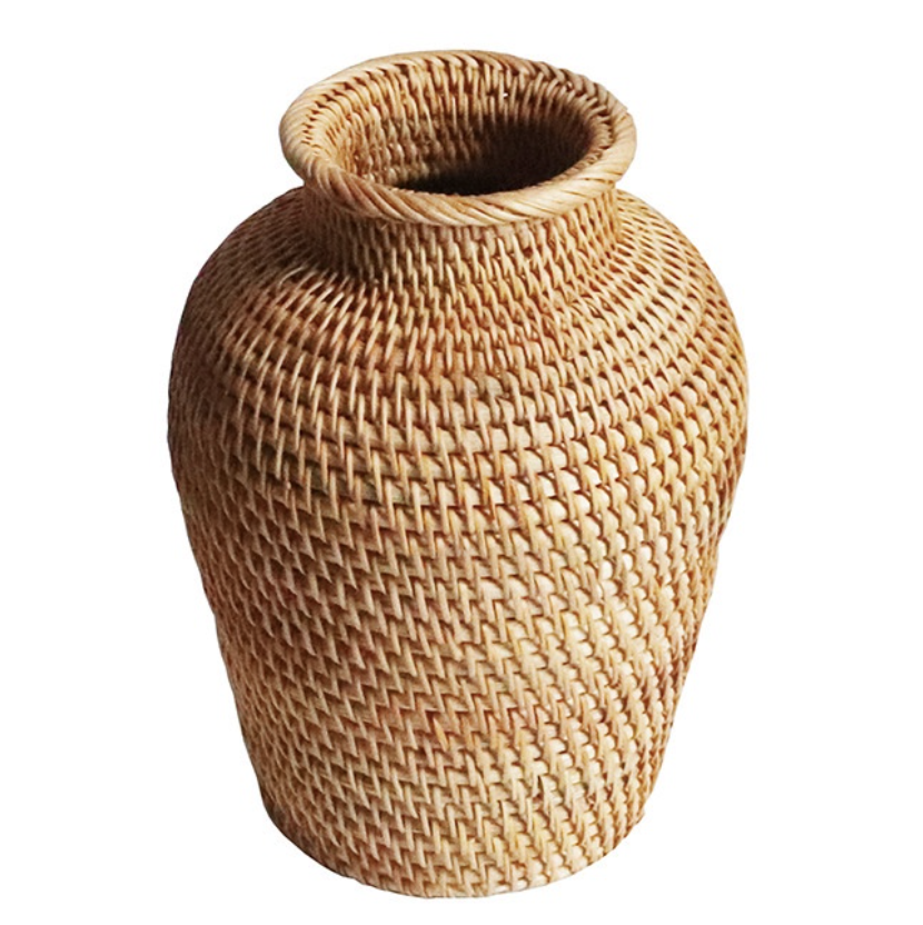 Rattan Vase