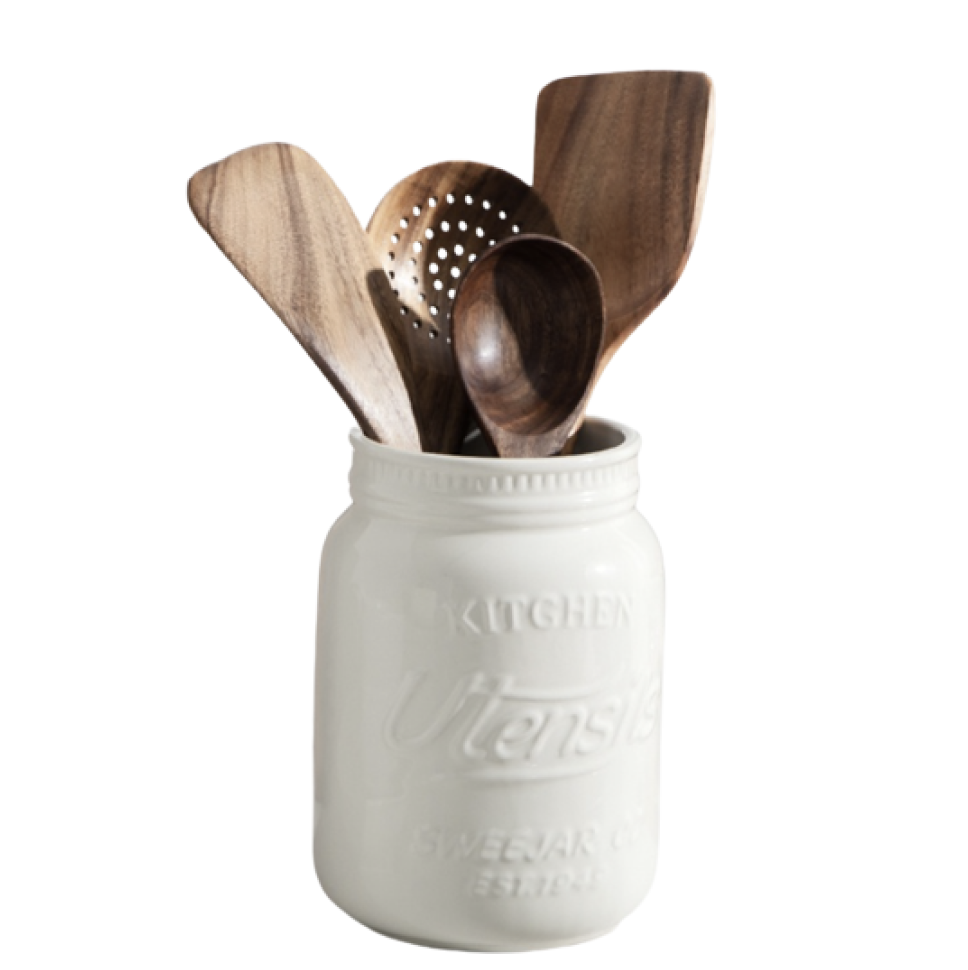 SWEEJAR Ceramic Utensil Holder