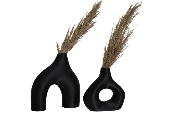 3D Printed Asymmetrical Vase