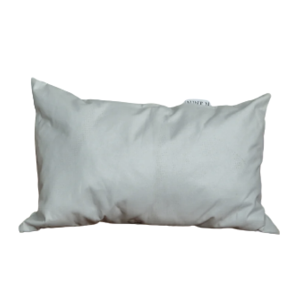 Mashurmaro Throw Cushion in Waterproof Technology Fabric - White