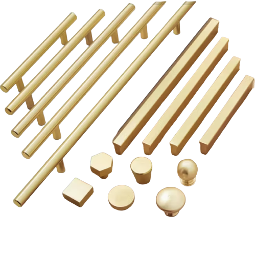 Gold Knobs & Handles