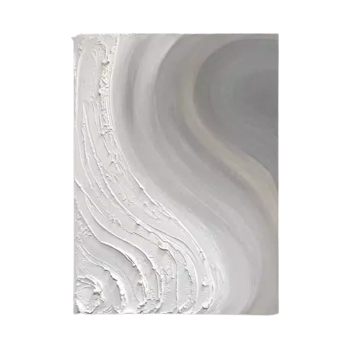 Abstract Curves Painting