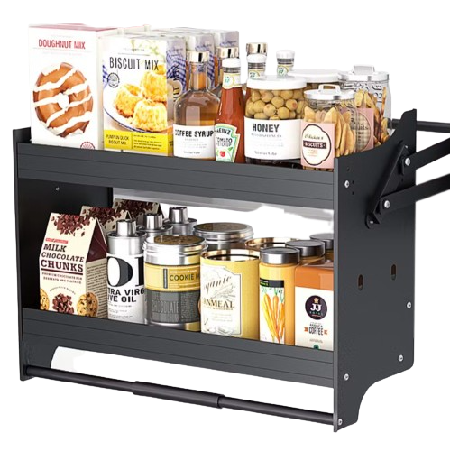 Kitchen Storage Pull Down Rack