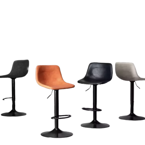 Modern Minimalist Swivel Bar Stool 