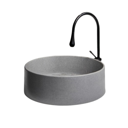 Bathroom Basin, BEGD410 - Light Grey