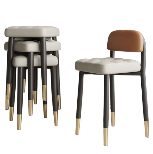 Nordic Cushioned Stool