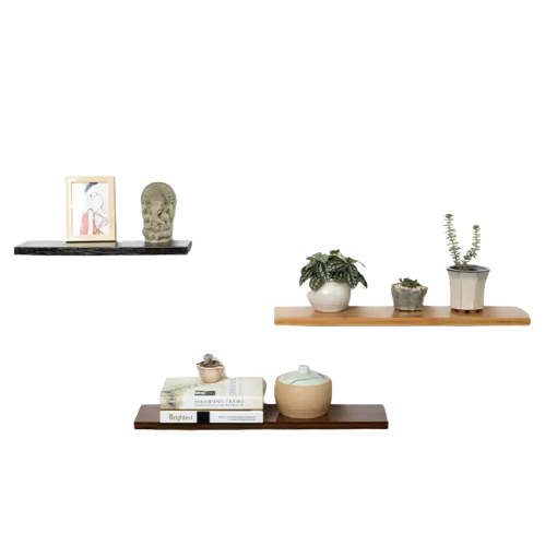 Wall Mount Wood Shelf