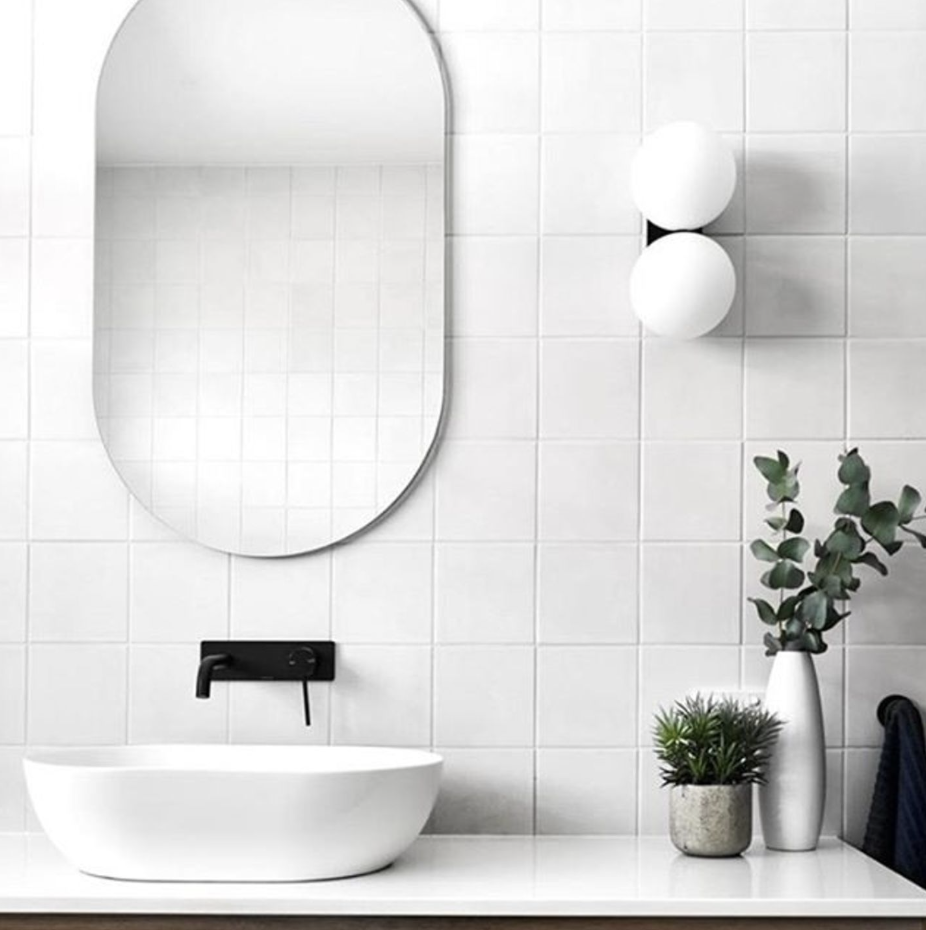 Be Flat Oval Mirror - 80x50 cm