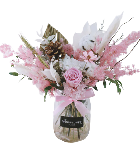 Everlasting Jar Pink