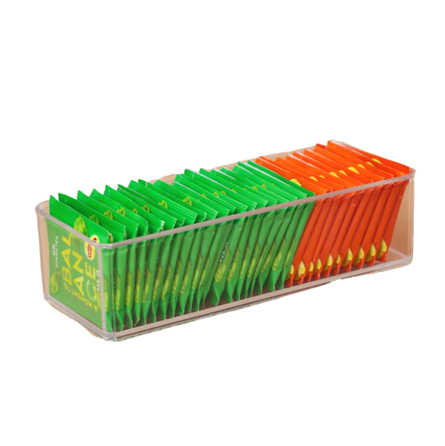 Acrylic Tea Bag Storage Box