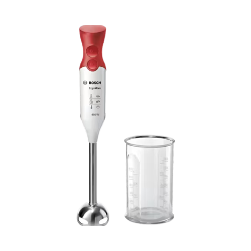 Hand blender ErgoMixx 450 W White, Red, MSM64110