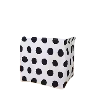 Polka Dot Laundry Box