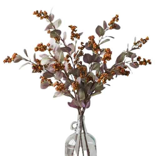 Creative Leaf Design Plastic Artificial Plant