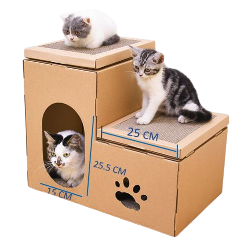 Double Layer Cat House