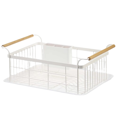 TOSCA Dish Rack Steel + Wood