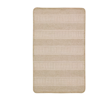 KLEJS Rug, 50x80 cm, Beige/White,