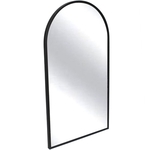 MD D Shape Design Mirror, 80x50 cm