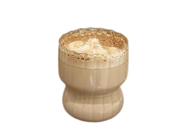 Ins Style Retro Coffee Cup American Fat Glass