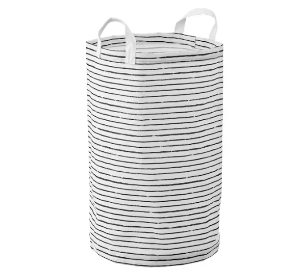 Klunka Laundry Bag, 303.643.72, 60L - Black/White