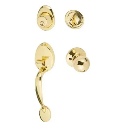 Main Door Handleset Grip and Lock, 7081 