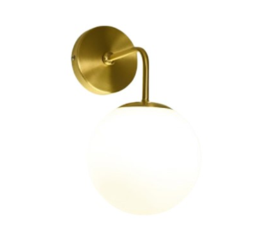 LED Wall Lamp with Glass Ball, Type H