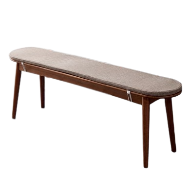 Solid Wood Home Dining Bench, 1.2m