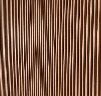 Dark Wood Fluted Panels