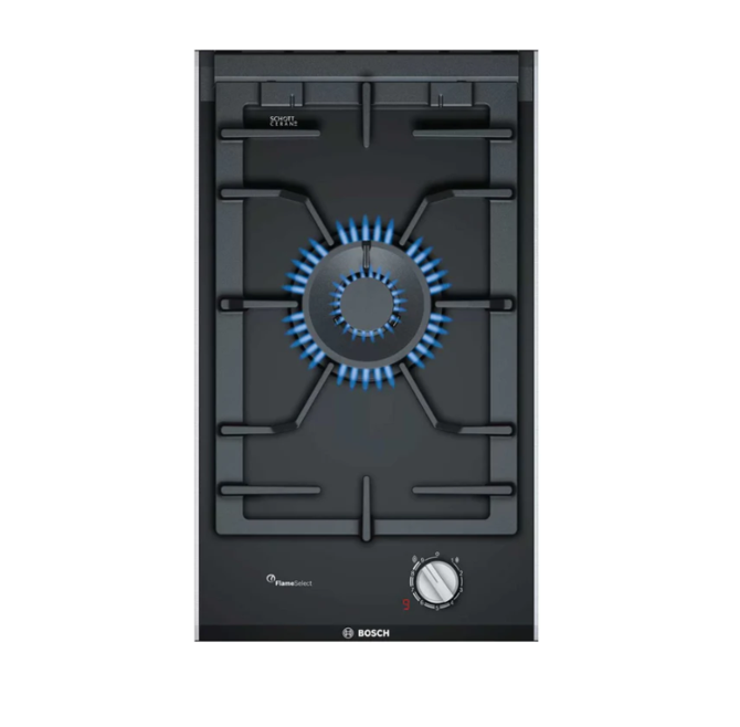 Series 8 Domino Ceramic Gas Hob, PRA3A6D70, 30 cm - Black