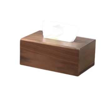 Nordic Rectangular Wooden Tissue Box