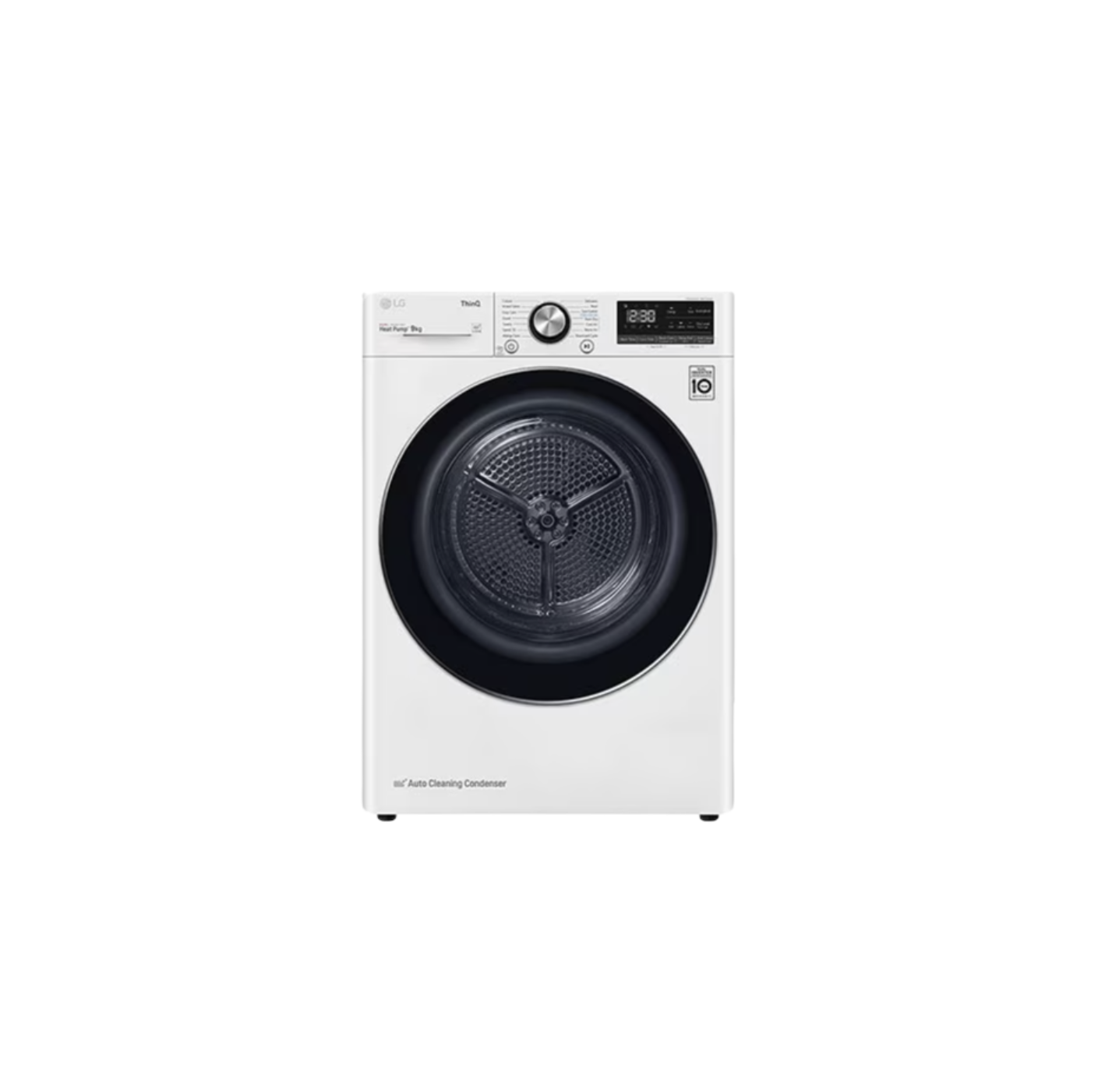 LG Dual Inverter Heat Pump Dryer, 9kg - White