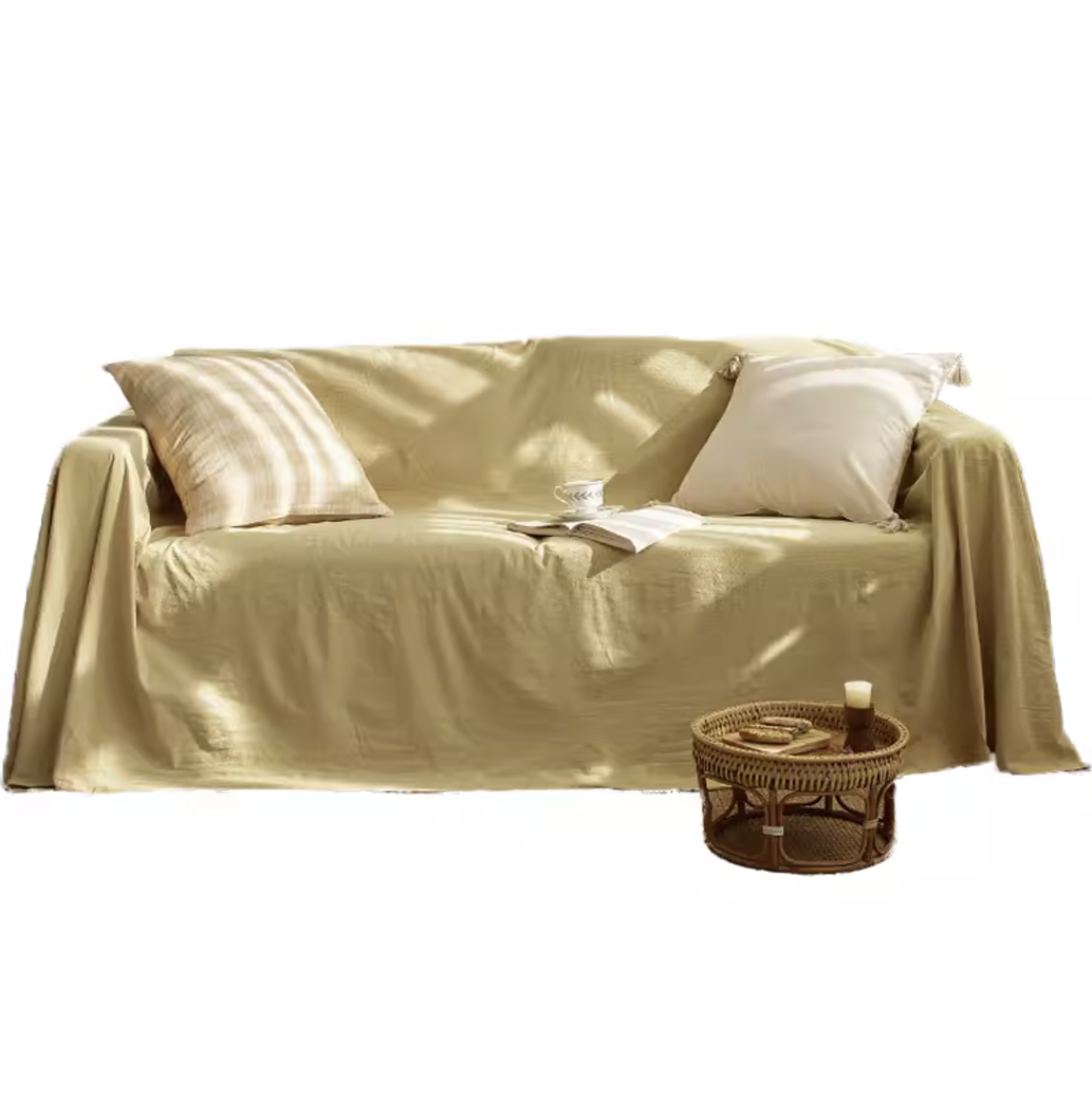 Cottony Soft Sofa Cover