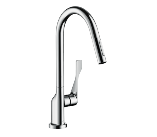 AXOR CITTERIO Single lever kitchen mixer 250 with pull-out spray EcoSmart