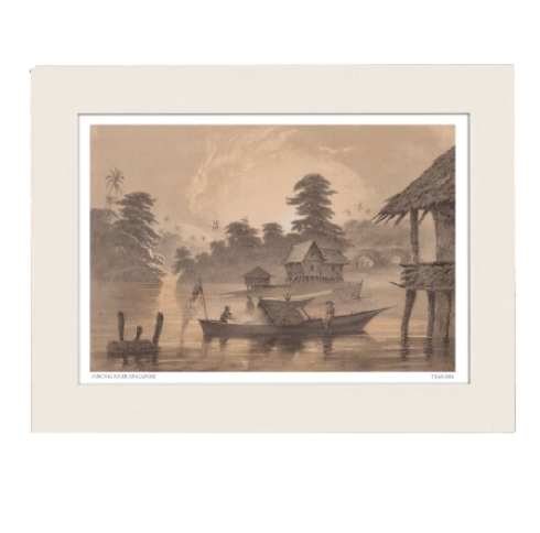 Jurong River Singapore Art Print