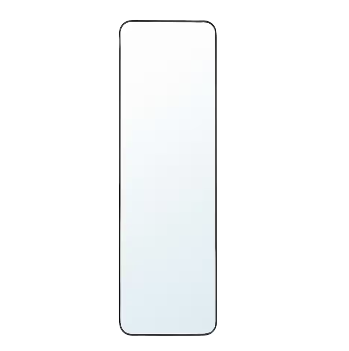 LINDBYN Mirror, 40x130 cm - Black